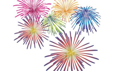 Fireworks on the Fourth of July